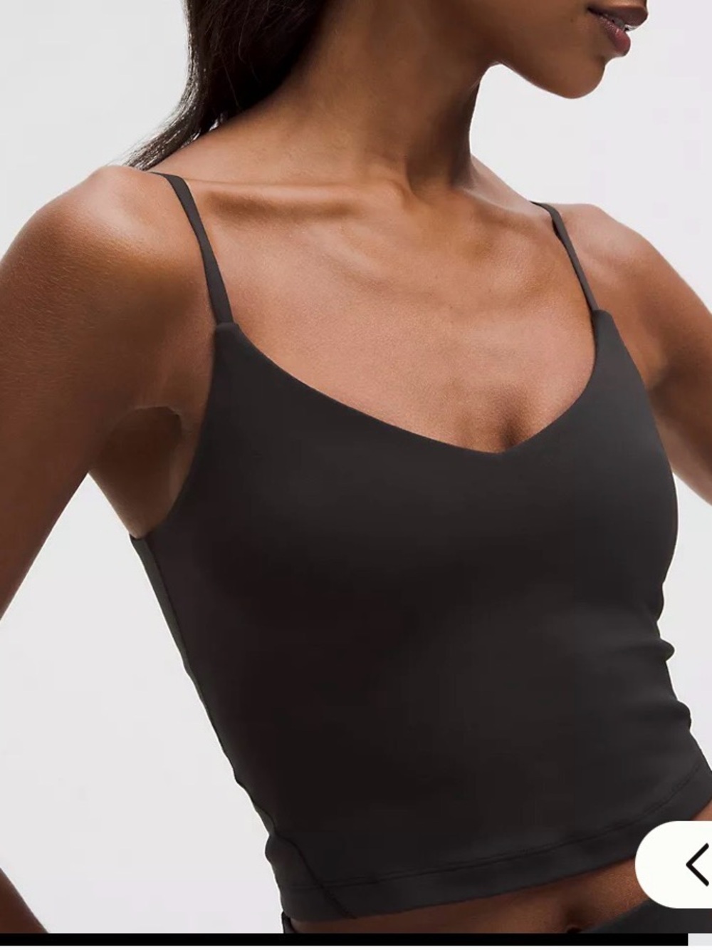 lululemon Align™ Cropped Cami Tank Top, Light Support, A/B Cup (no pads inserts)
